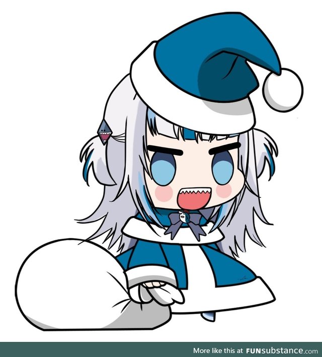 Padoru Advent Day 9 - Terry the Fat Shark's Intern: Smol Shork