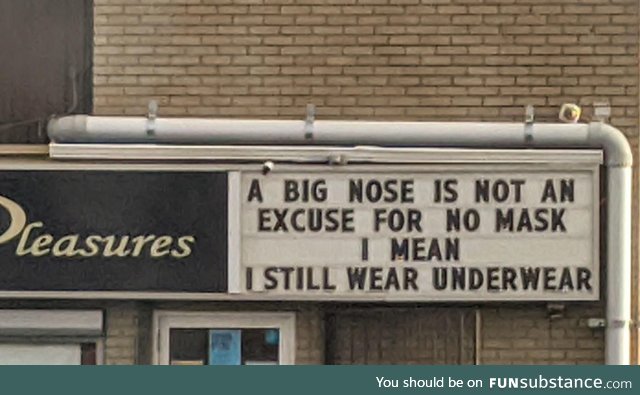 How big is your nose?