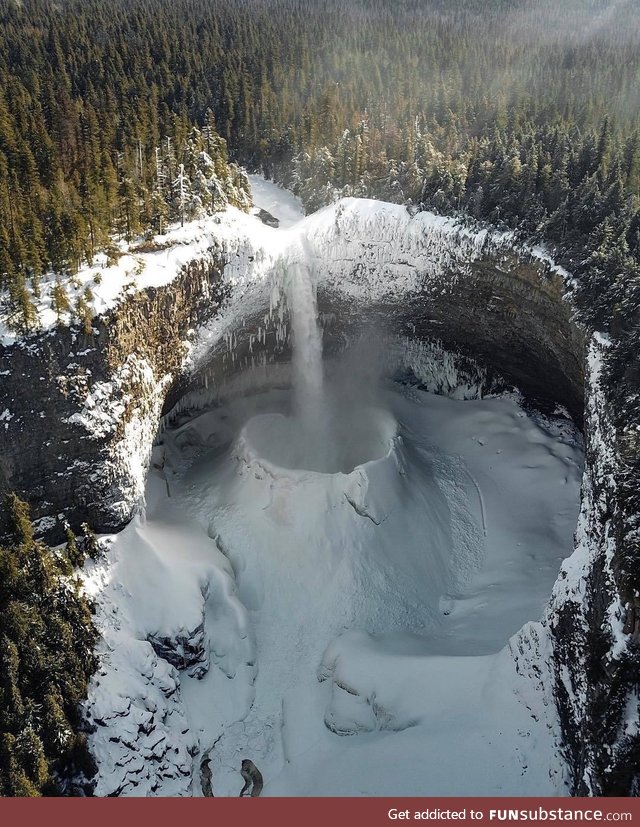 Helmcken falls, canada