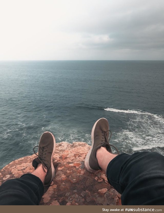 I love the vastness of the ocean, it makes me feel insignificant, but in a good way