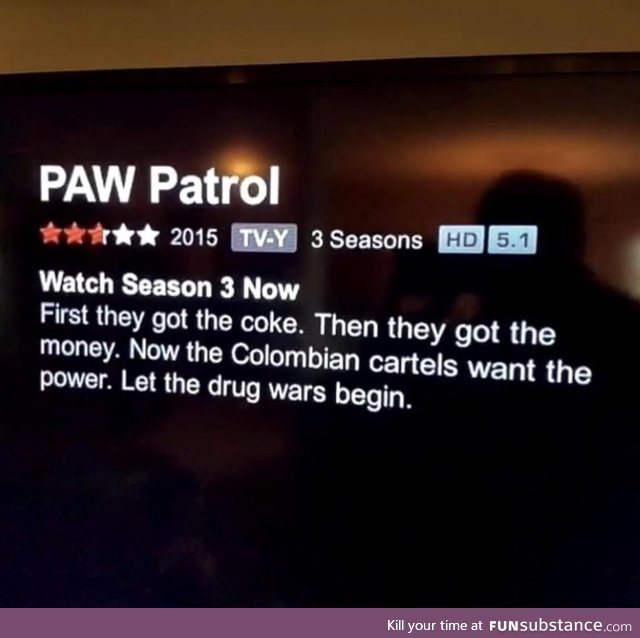 Must’ve missed a few seasons