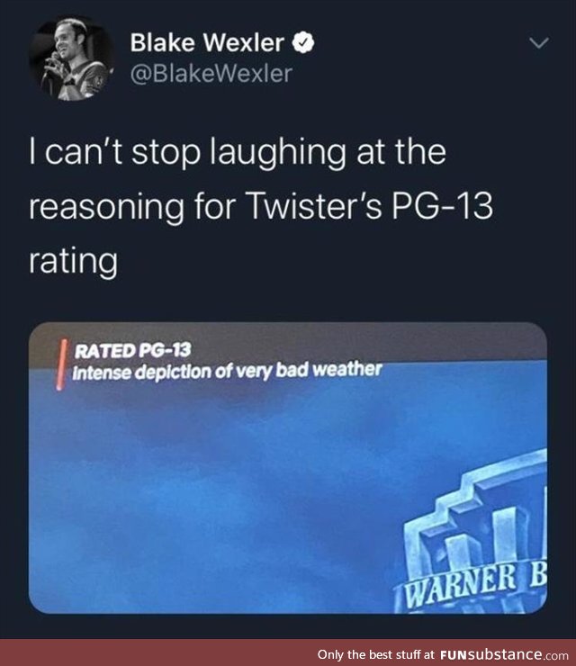 This Weather is Rated PG-13