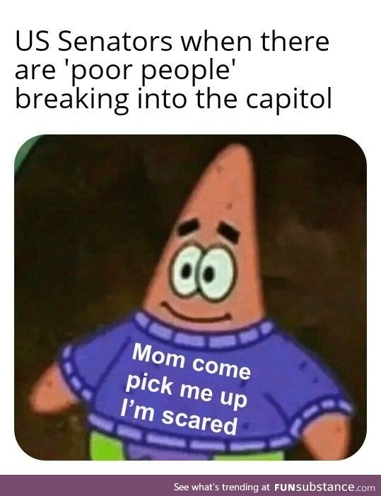 Oh no, the plebians have arived