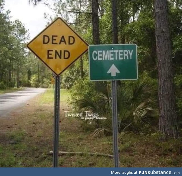 Grave humor