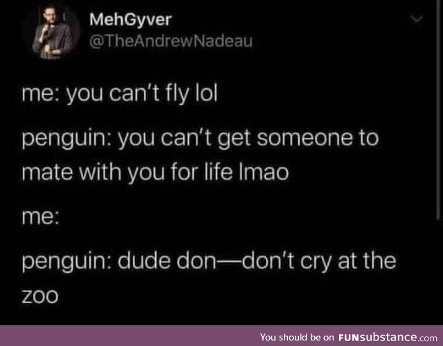 Penguins hit too close to home