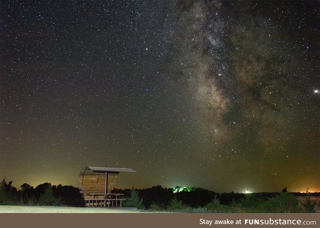 The Milky Way over our camp site earlier this week! Full resolution in comments