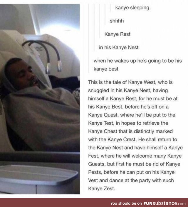 He is doing his best, heading west to sleep in his nest