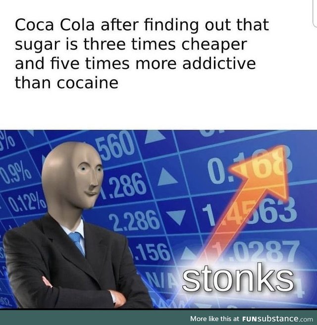 Stonks indeed