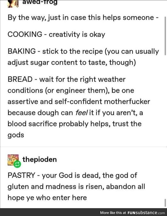 Pastry is Hell