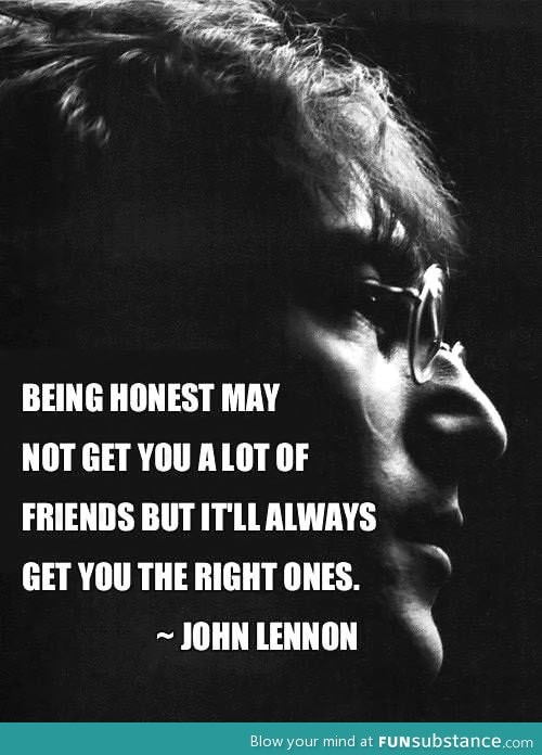 A great quote by John Lenon