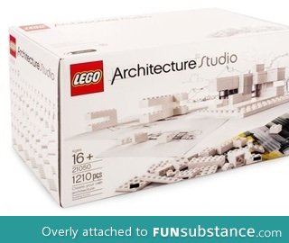 Legos. Adults only. It's about time they released these