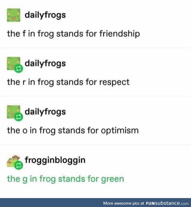 Who knew?