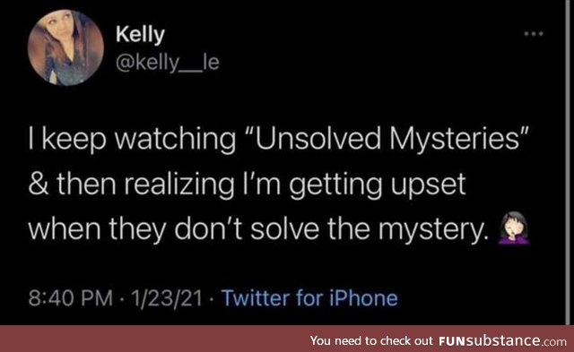 Unsolved Mysteries