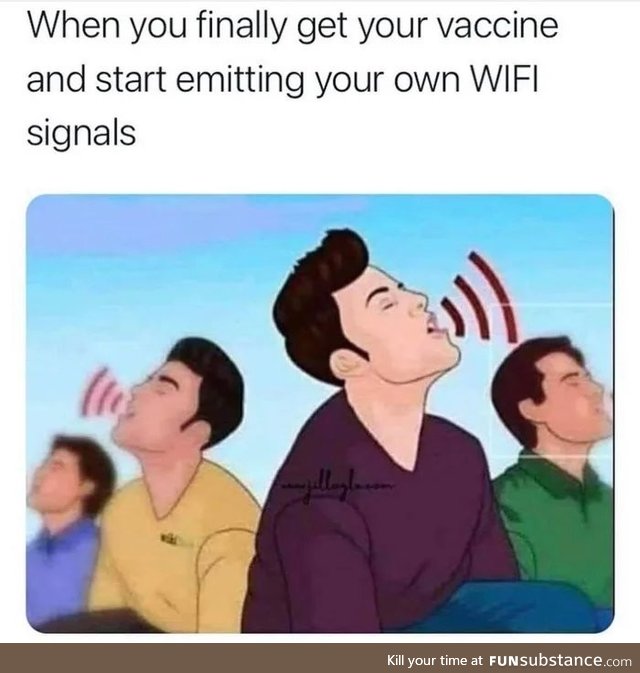 Sing me the credentials of your WiFi