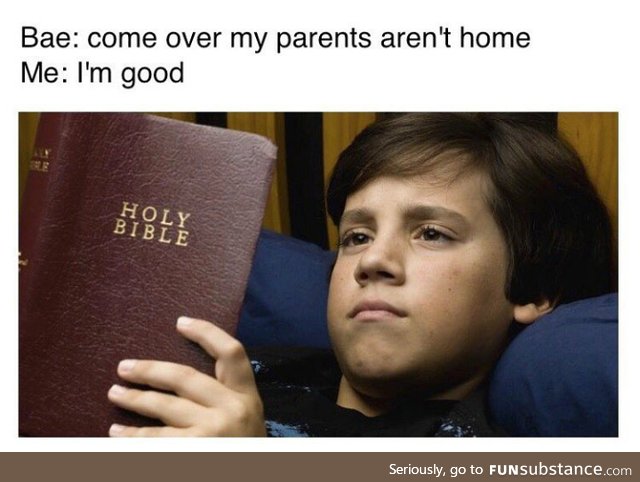 Begone heathen wench