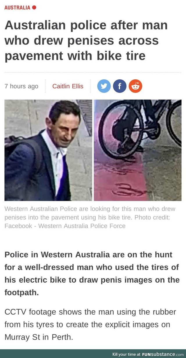 Beware, the Australian