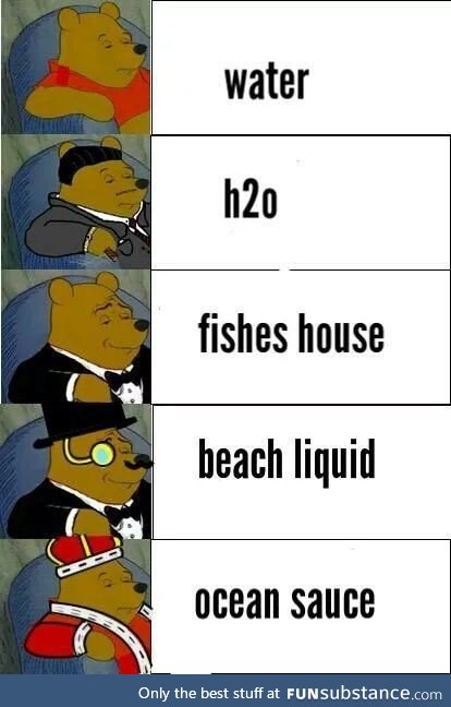 We all knew that pooh is supreeme