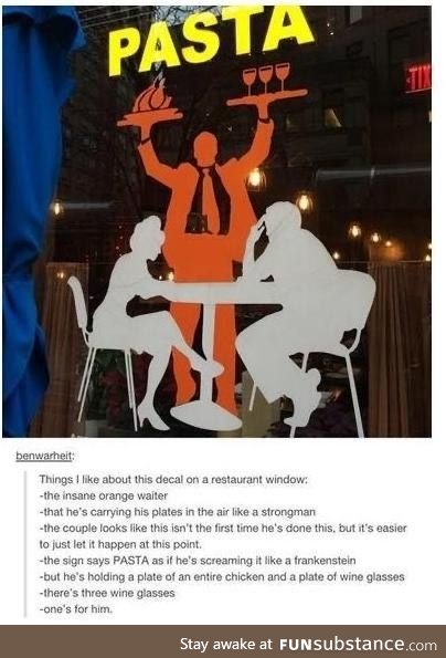 When 7th wine glass this morning