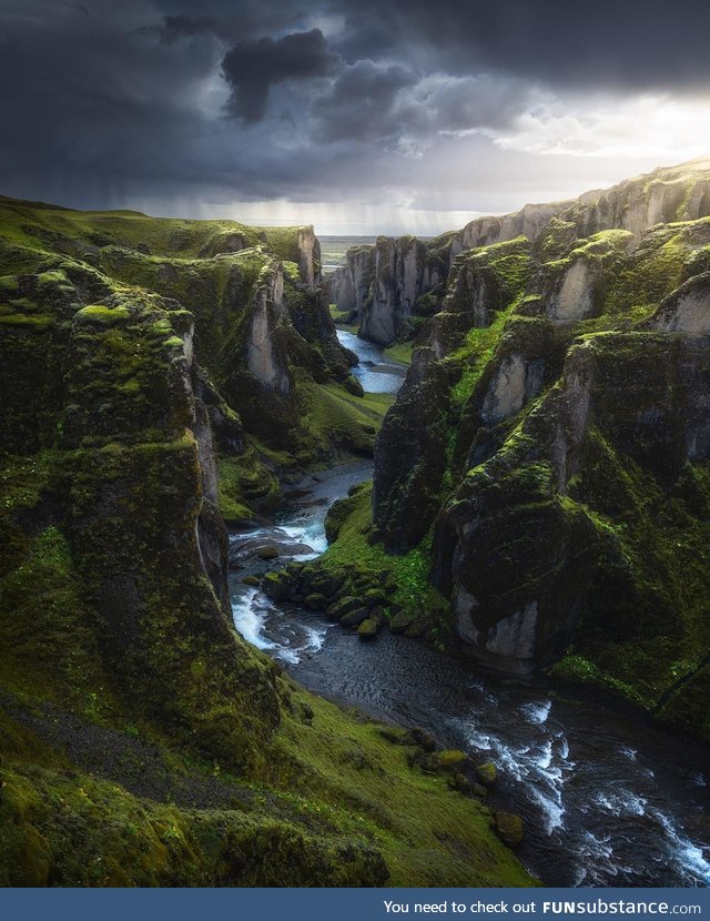 A.K.A The Most Beautiful Canyon in the World, Iceland