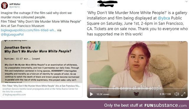 Why don't we murder more white people?