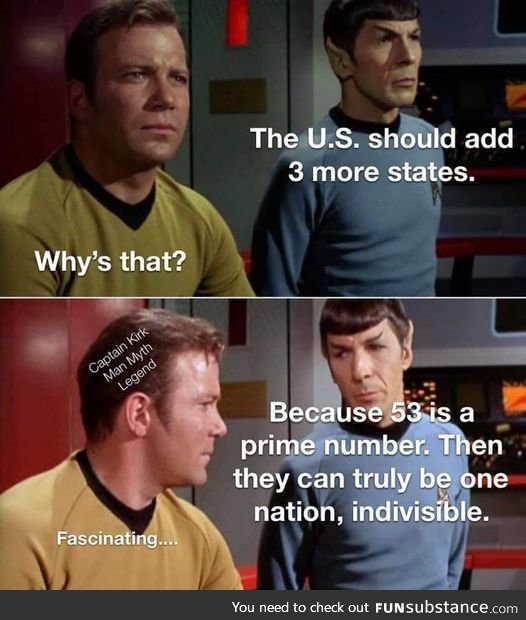 Spock knows ..