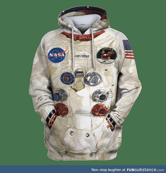 3d spacesuit hoodie