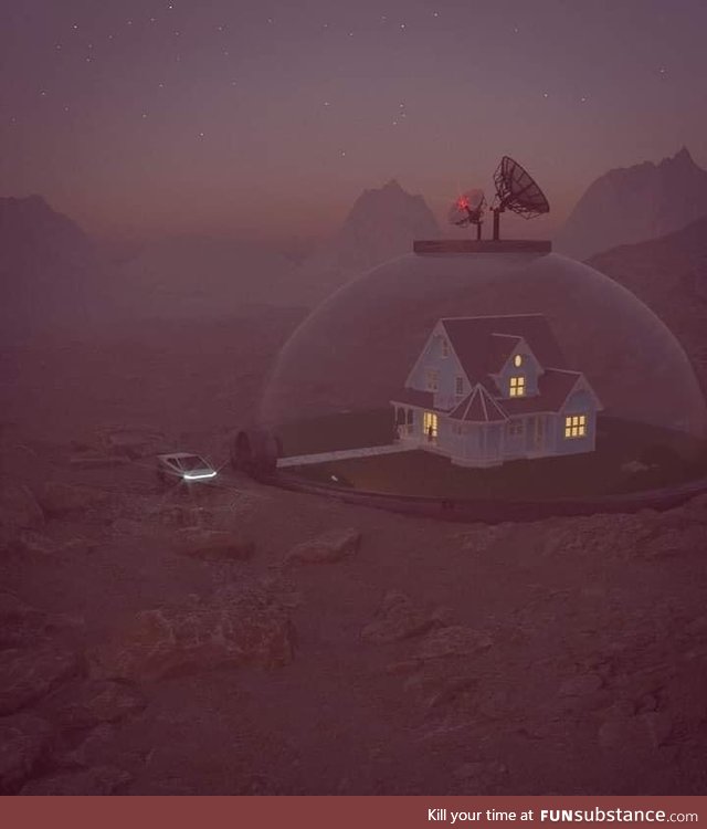 Future Mars Home 
