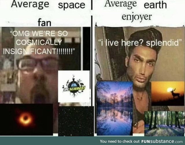 Space is fake, the americans made it up