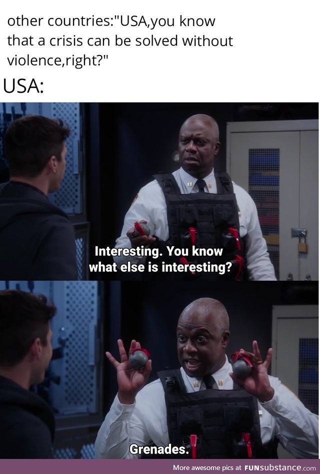 Ahaha USA bad,am I right?