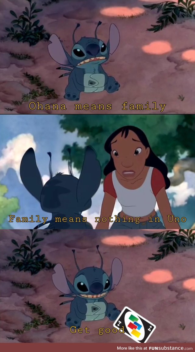 A little bit of family Uno humor