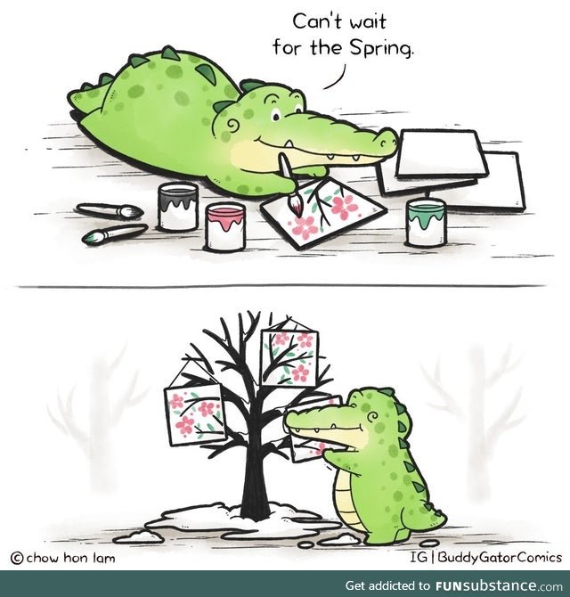 Waiting for spring