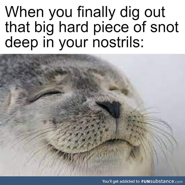 Finally, inner peace.