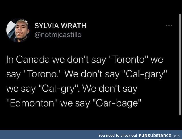 Canadian Pronunciations