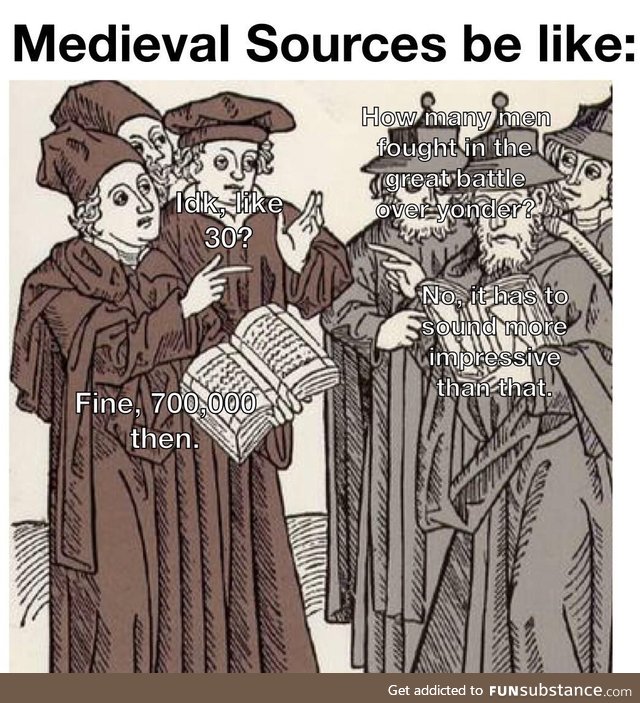Medieval scholars were unreliable