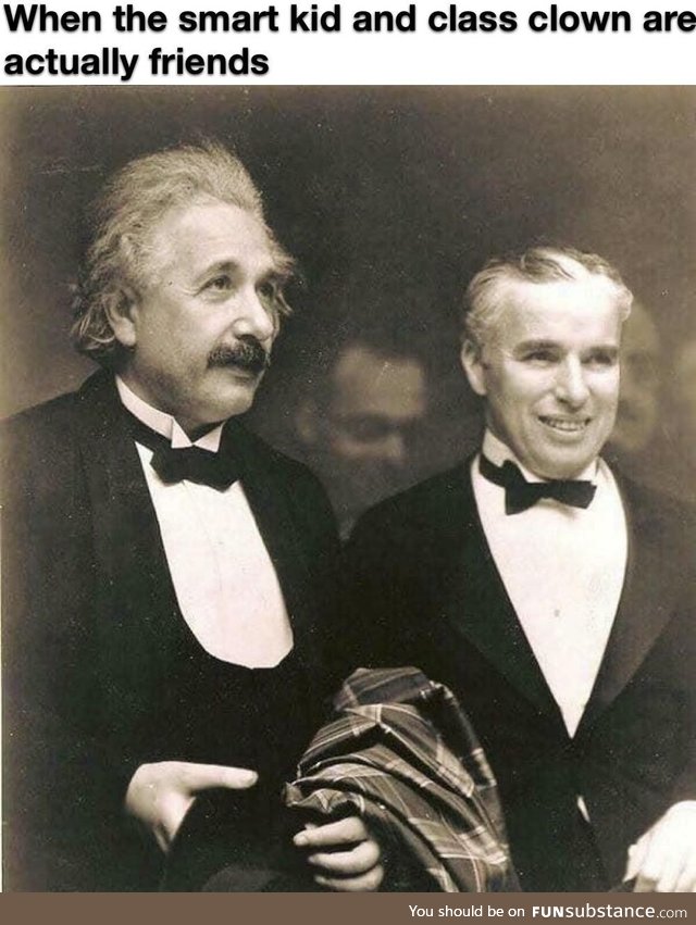 The person on the right is Charlie Chaplin btw