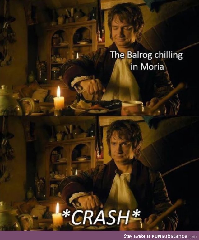 Can't a dude just be vibin' down here?