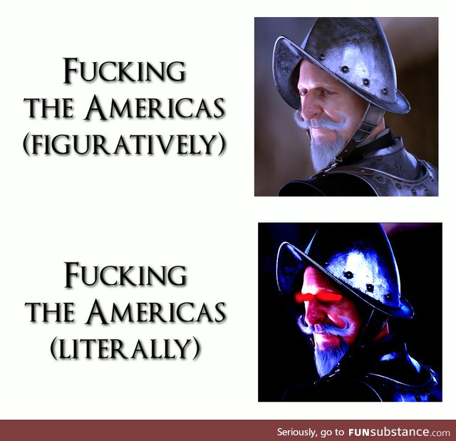 Spaniards getting off the boat