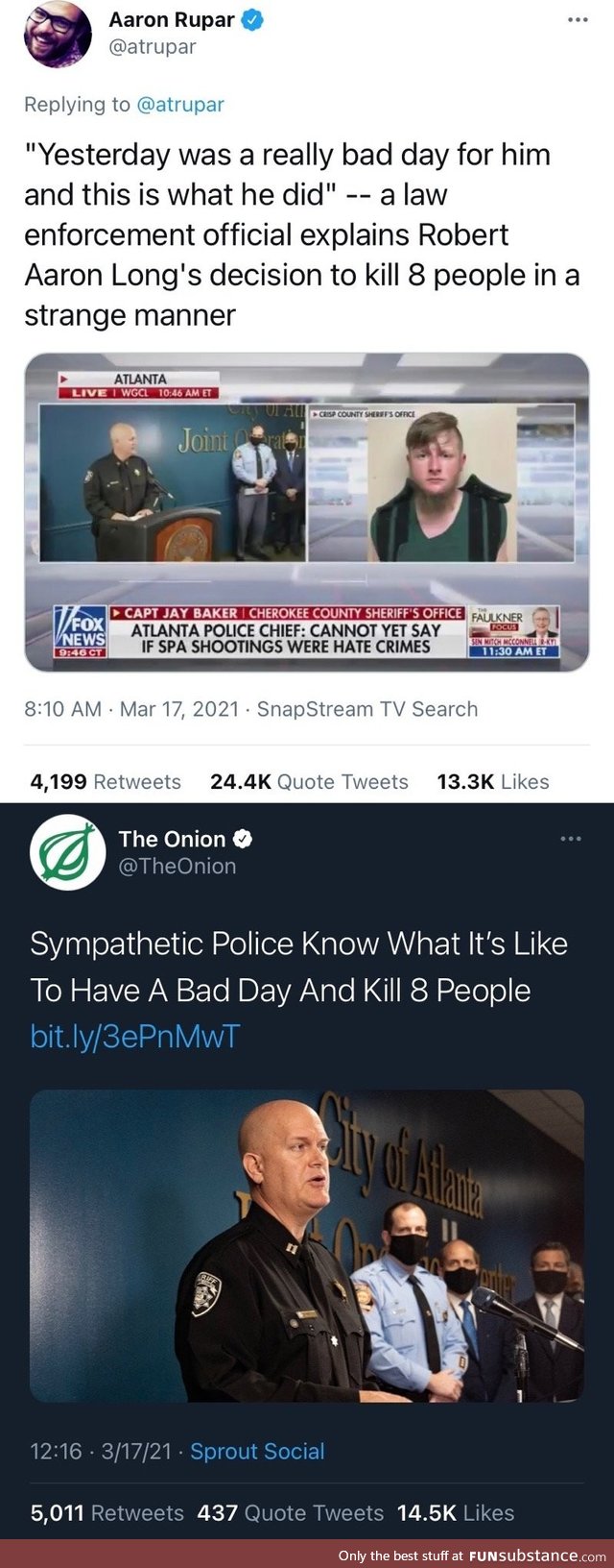 When the satire hits pretty hard