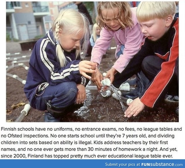 Finnish school are the best