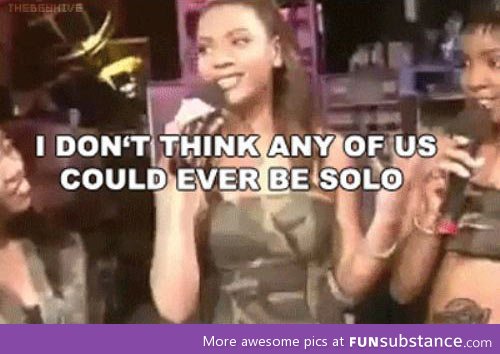 Beyonce forgets easily