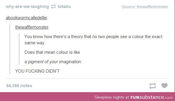 Pigment of imagination