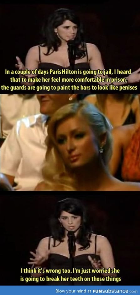 Sarah Silverman owned Paris Hilton