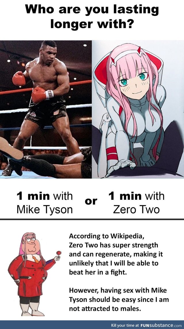 Peter Griffin Zero Two explains it