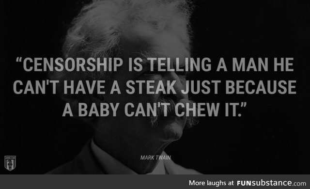 Mark Twain on Censorship
