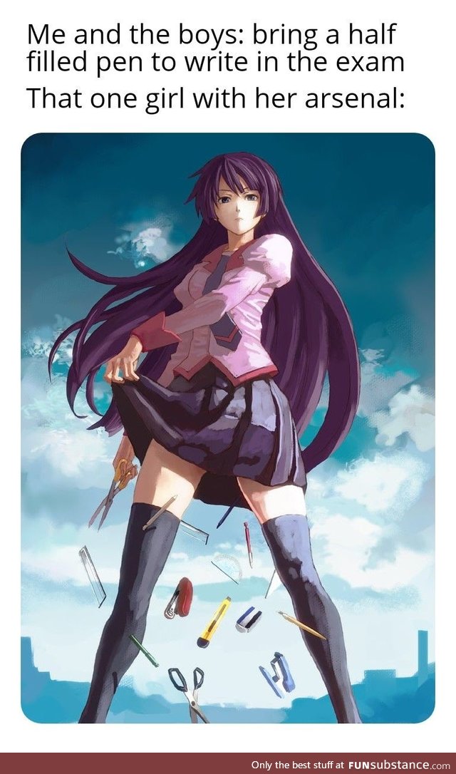 Go watch the Monogatari series