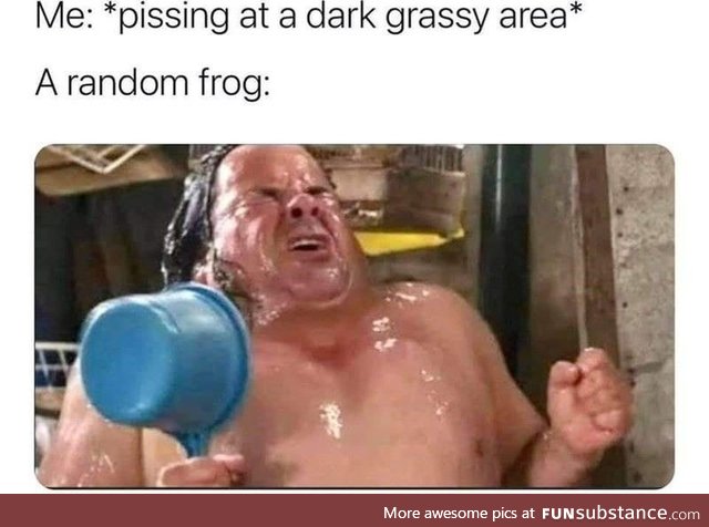 Poor frog