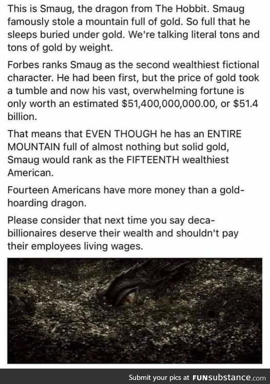 Smaug is on Forbes 500