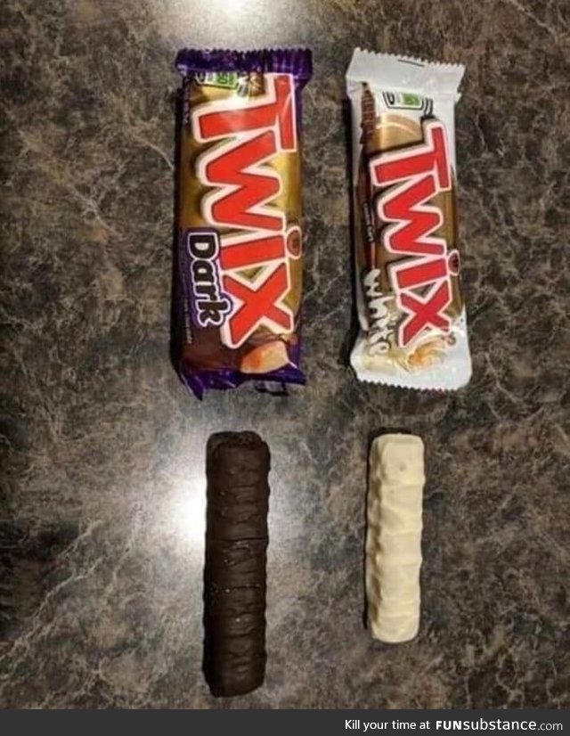 Even in choclate