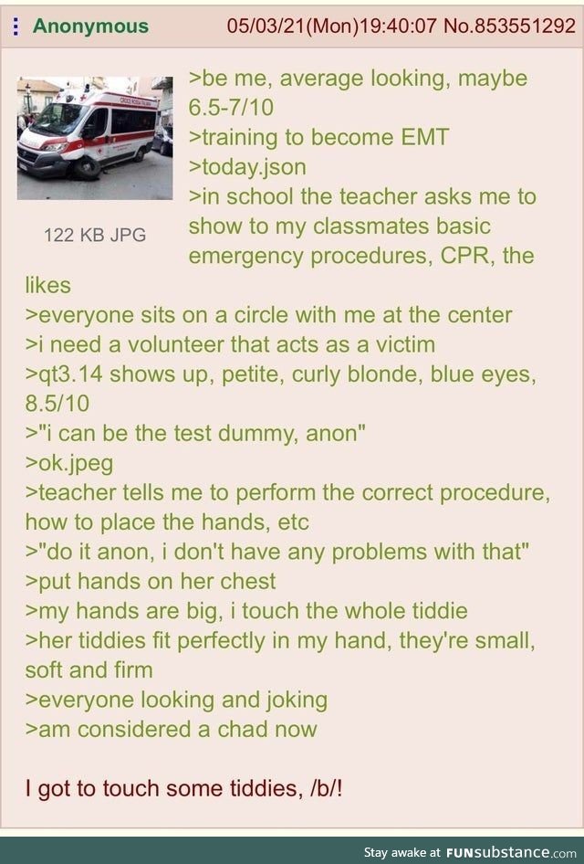 Anon is a chad