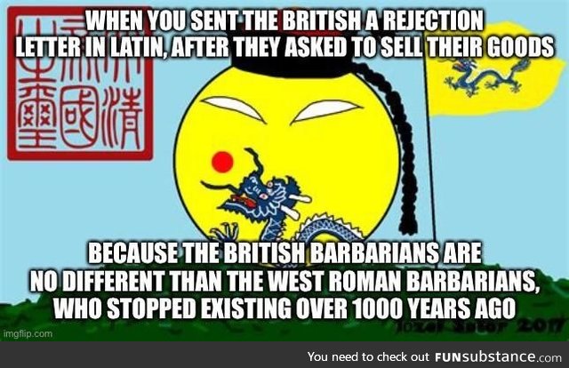 China before century of humiliation
